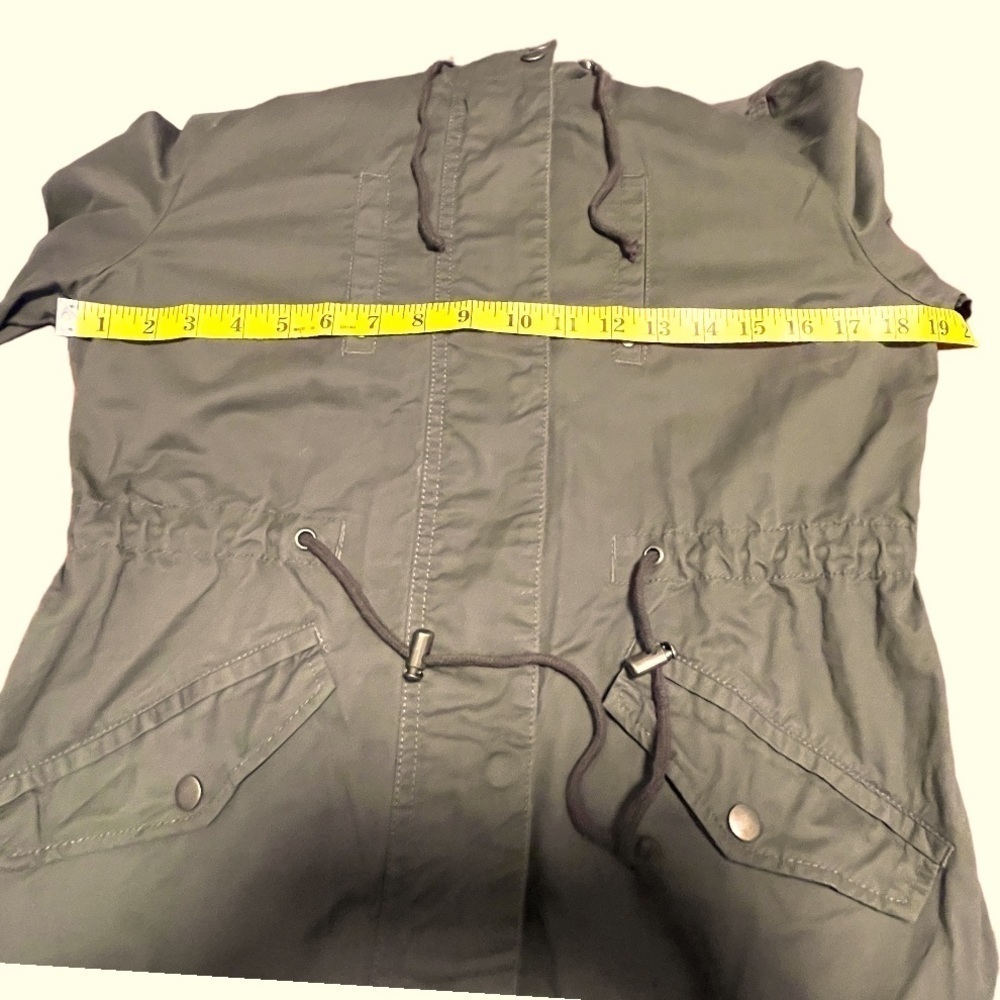 Love Tree Olive Green Hooded Jacket - Picture 13 of 16